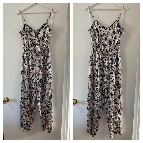 525 America Satin Tank Jumpsuit - Picture 2 of 9